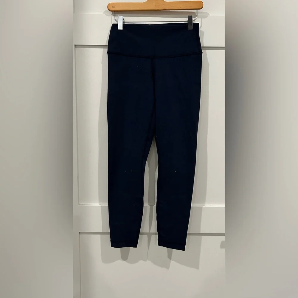 Lululemon Navy Leggings - Picture 2 of 3